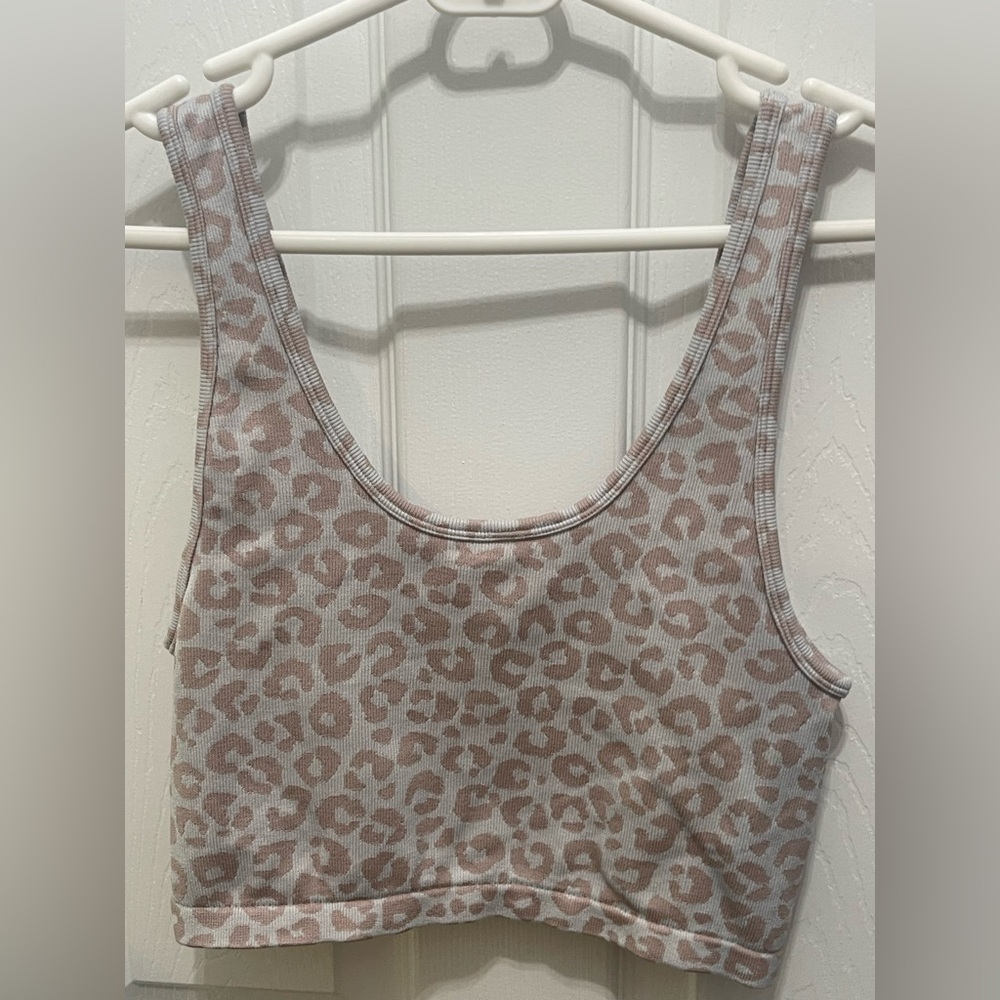 No Boundaries Leopard Print Tank Top